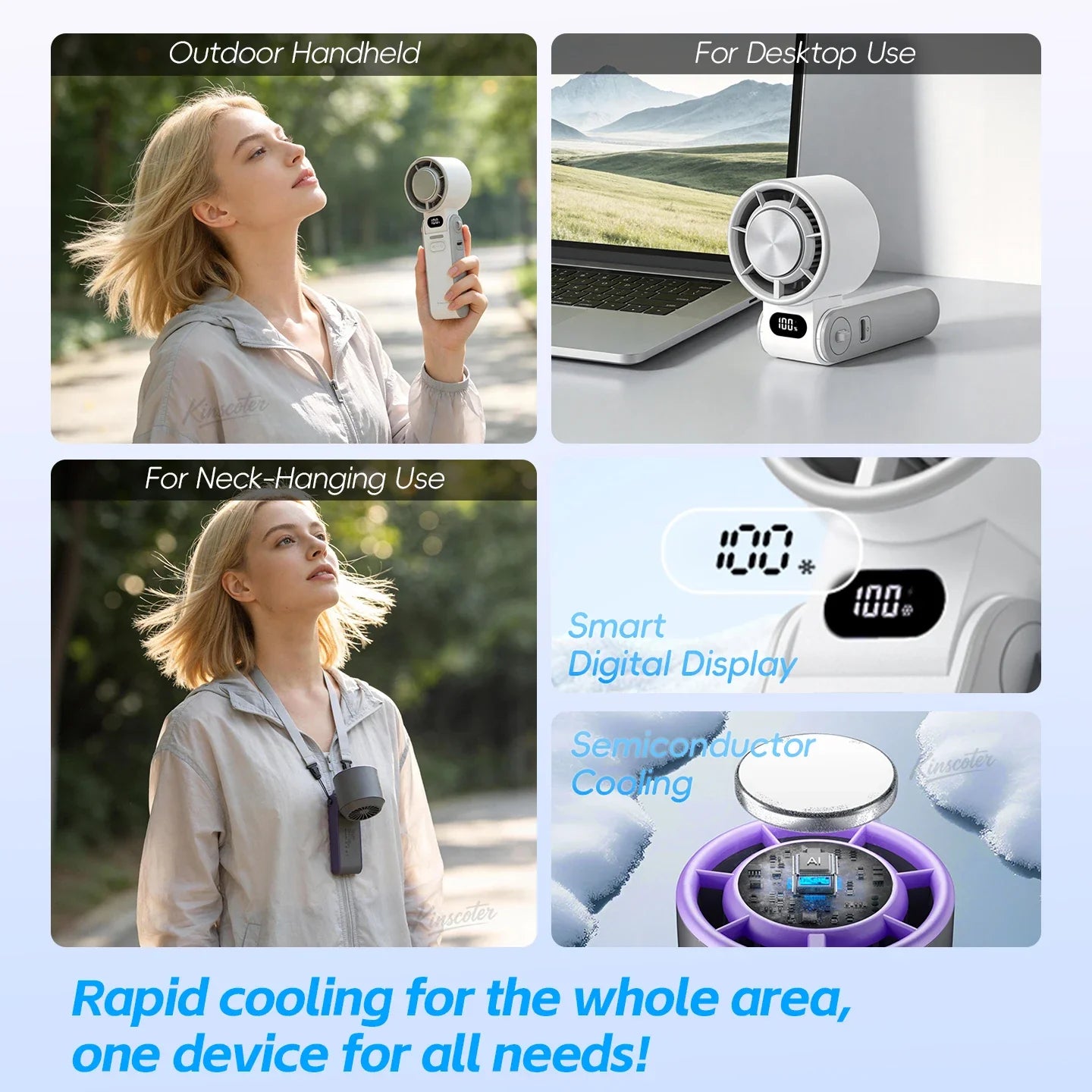 Cool Breeze Handheld Fan