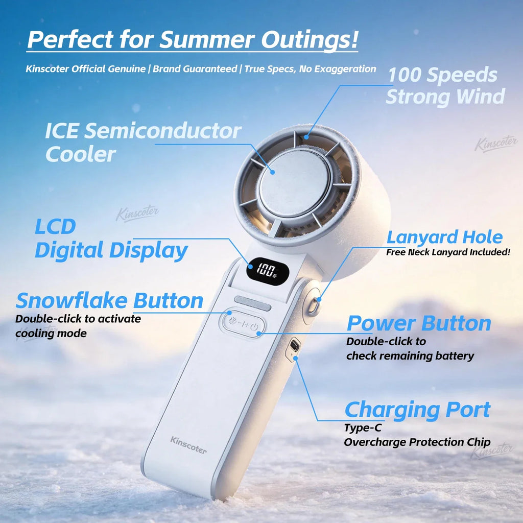 Cool Breeze Handheld Fan